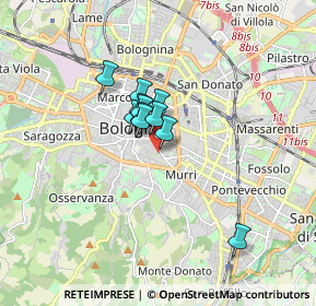 Mappa Via de' Coltelli, 40124 Bologna BO, Italia (1.04182)