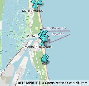 Mappa Sotto la torre, 48122 Marina di Ravenna RA, Italia (1.47917)