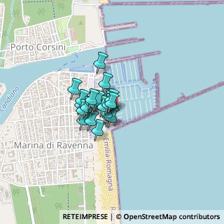 Mappa Sotto la torre, 48122 Marina di Ravenna RA, Italia (0.21304)