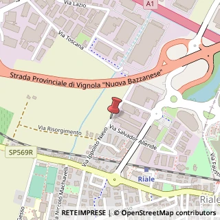 Mappa Via Ippolito Nievo, 4, 40069 Zola Predosa, Bologna (Emilia Romagna)
