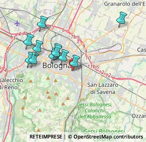 Mappa Via Mazzini, 40138 Bologna BO, Italia (3.67545)