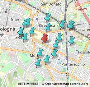 Mappa Via Mazzini, 40138 Bologna BO, Italia (0.892)