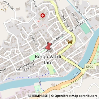Mappa Via Cesare Battisti,  14, 43043 Borgo Val di Taro, Parma (Emilia Romagna)