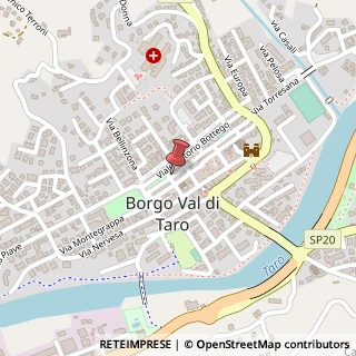 Mappa Via Cesare Battisti, 51, 43043 Borgo Val di Taro, Parma (Emilia Romagna)