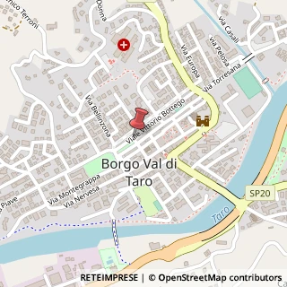 Mappa Via San Domenico, 16, 43043 Borgo Val di Taro, Parma (Emilia Romagna)