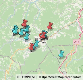 Mappa Piazza Prospero Manara, 43043 Borgo Val di Taro PR, Italia (6.3865)