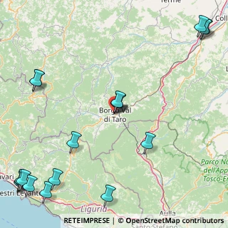Mappa Via Alberto Zanrè, 43043 Borgo Val di Taro PR, Italia (26.27)