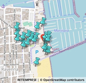 Mappa Via Marinara, 48122 Ravenna RA, Italia (0.16522)