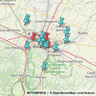 Mappa Via dell'Arcobaleno, 40138 Bologna BO, Italia (5.87467)