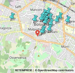 Mappa Via Paglietta, 40124 Bologna BO, Italia (0.9565)