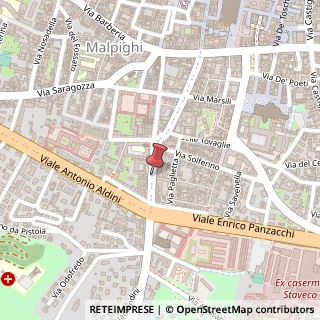 Mappa Via Massimo D'Azeglio,  84, 40123 Bologna, Bologna (Emilia Romagna)