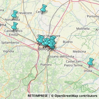 Mappa Via dell'Arcobaleno, 40138 Bologna BO, Italia (11.65923)