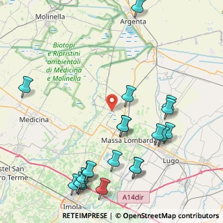 Mappa Via del Signore, 48017 Conselice RA, Italia (10.5215)