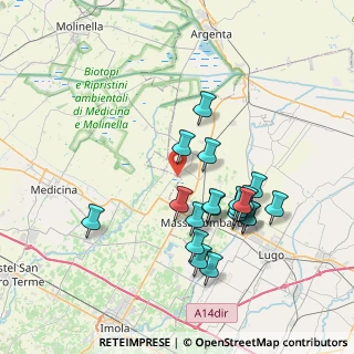 Mappa Via del Signore, 48017 Conselice RA, Italia (7.218)