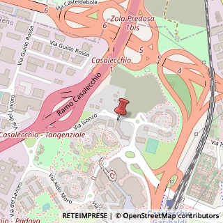 Mappa Via Isonzo, 55/2, 40033 Casalecchio di Reno, Bologna (Emilia Romagna)