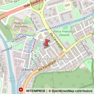 Mappa Via Domenico Zampieri, 21/2, 40033 Casalecchio di Reno, Bologna (Emilia Romagna)