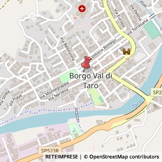 Mappa Via Cesare Battisti, 4, 43043 Borgo Val di Taro, Parma (Emilia Romagna)