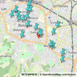 Mappa Via Dè Buttieri, 40125 Bologna BO, Italia (1.2285)