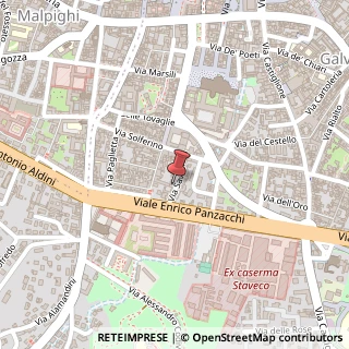 Mappa Via Savenella, 17, 40124 Bologna, Bologna (Emilia Romagna)
