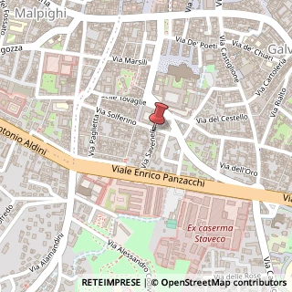 Mappa Via Savenella, 2, 40124 Bologna, Bologna (Emilia Romagna)