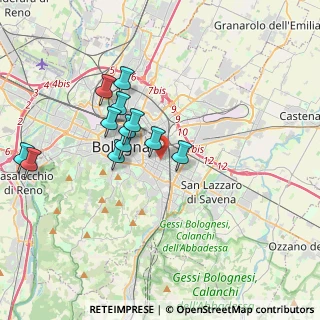 Mappa Via Mengoli, 40138 Bologna BO, Italia (3.3925)