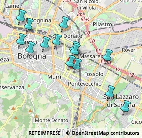 Mappa Via Mengoli, 40138 Bologna BO, Italia (2.00643)