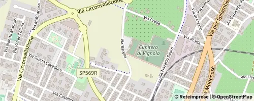 Mappa Vignola