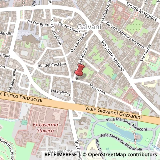 Mappa Via Orfeo, 5b, 40124 Bologna, Bologna (Emilia Romagna)