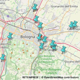 Mappa Via S. Pier Tommaso, 40138 Bologna BO, Italia (4.72429)