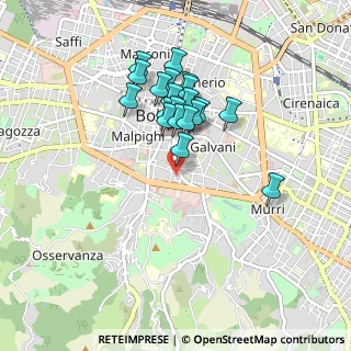Mappa Bologna, 40124 Bologna BO, Italia (0.7565)