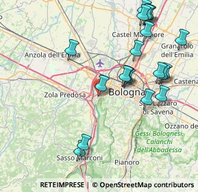 Mappa Via Dei Canonici Renani, 40033 Casalecchio di Reno BO, Italia (9.3245)