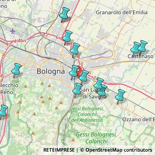 Mappa Via Roselle, 40139 Bologna BO, Italia (4.70286)