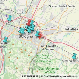 Mappa Via Roselle, 40139 Bologna BO, Italia (4.22923)