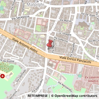 Mappa Via d'Azeglio, 94, 40124 Bologna, Bologna (Emilia Romagna)