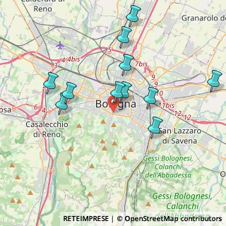 Mappa Mura di Porta Castiglione, 40124 Bologna BO, Italia (3.94)