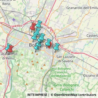 Mappa Via Cincinnato Baruzzi, 40138 Bologna BO, Italia (3.27417)