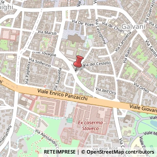 Mappa Via Alfonso Rubbiani, 5, 40124 Bologna, Bologna (Emilia Romagna)