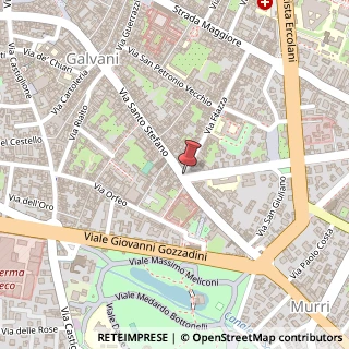 Mappa Via Santo Stefano,  103, 40125 Bologna, Bologna (Emilia Romagna)