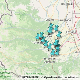 Mappa Via Bisalta, 12020 Villar San Costanzo CN, Italia (11.66813)