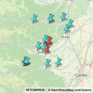 Mappa Via Bisalta, 12020 Villar San Costanzo CN, Italia (7.25111)