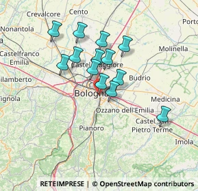 Mappa Via Maurizio Padoa, 40138 Bologna BO, Italia (11.31846)