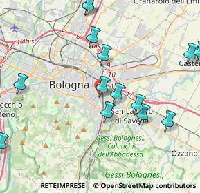 Mappa Via Maurizio Padoa, 40138 Bologna BO, Italia (4.76857)