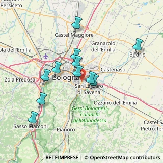 Mappa Giardino Antonio Ivan Pini, 40139 Bologna BO, Italia (6.88182)