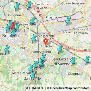 Mappa Giardino Antonio Ivan Pini, 40139 Bologna BO, Italia (3.0315)