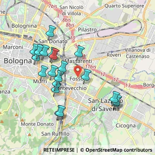 Mappa Giardino Antonio Ivan Pini, 40139 Bologna BO, Italia (2.0015)