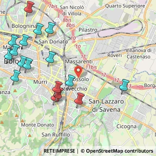 Mappa Giardino Antonio Ivan Pini, 40139 Bologna BO, Italia (2.85235)