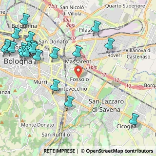 Mappa Giardino Antonio Ivan Pini, 40139 Bologna BO, Italia (3.0335)