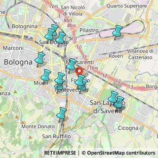 Mappa Giardino Antonio Ivan Pini, 40139 Bologna BO, Italia (1.998)