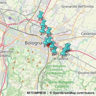 Mappa Via Pietro Mainoldi, 40139 Bologna BO, Italia (2.41273)