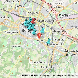 Mappa Viale Giosuè Carducci, 40137 Bologna BO, Italia (1.516)